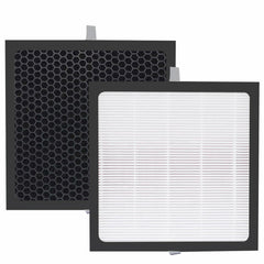 BUCKKO Replacement True HEPA Filter Compatible with Blueair Pure Fan Auto,Blue Pure Purifying Fan, H13 High-efficiency Air Clean Dust, 1-Pack, 2 Pack - 2 Pack White
