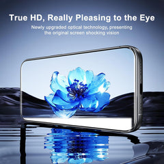 BUCKKO Ceramic Film Screen Protector for iPhone 16 Plus, HD Transparent, Anti-Fingerprint, Scratch-Resistant, Full Coverage, No Broken Edges, PET Material, Glossy Finish- 3Packs