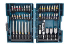 Makita B-55679 43-piece screwdriver set bits storage case Metal Multi-colour
