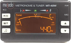 Musedo MT-40W 3-in-1 Digital Wind Instrument Tuner Metronome Tone Generator (Black)