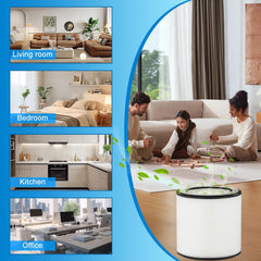 BUCKKO FY0194/30 HEPA Replacement Filter Compatible with Philips 800 & 800i Series Air Purifier (AC0820/30, AC0850/70), Replace Part # FY0194/30 - 2 Pack (2 Pcs)