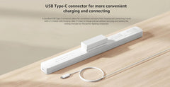 Xiaomi Magnetic Reading Light Bar, Rechargeable LED Desk Light Home&Office (Desk, Wardrobe, Closet, Cabinet), Long-Lasting Battery, Adjustable Angle, Magnetic Base, Cordless, Brightness Adjustment,
