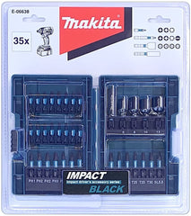Makita E-06638 35-Piece Impact Bit Set Metal