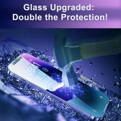Philips Screen Protector for iPhone 16 Pro Max/ 17 Pro Max, Tempered Glass Film with accessories CF 3-Pack