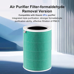 BUCKKO Replacement HEPA with Activated Carbon Filter Compatible with Xiaomi Mi Air Purifier 4 Pro Filter, Gree（Not Fit for Mi 4, 4 lite or 4 compact Air Purifier Models）