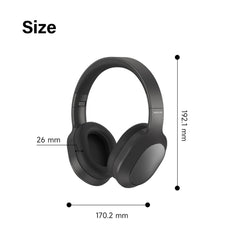 Nokia Essential Wireless Headphones E1200 ANC (Black) - Active Noise Cancellation