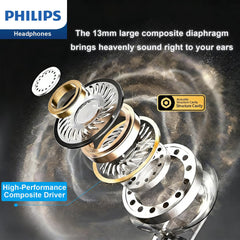Philips TAT2169 Black True Wireless Headphones Charging Case