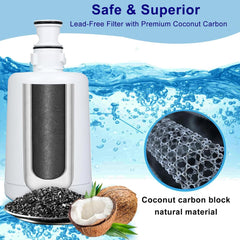 BUCKKO Compatible with Hydrotap Water Filter Replacement for Zip 91290, 91291, 91292, ZT402, Instanta AQ35 EWF-8005A, F-601R, 3M AP9351, AP9350+, AP9400, Puretec CC-QZP9102G - 1Pack