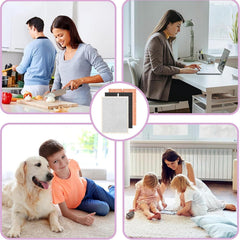 BUCKKO Replacement True HEPA Filter Set Compatible with Winix Zero+ PRO 5-Stage Air Purifier (AUS-1250AZPU),Filter GJ & Filter