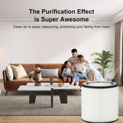 BUCKKO FY0194/30 HEPA Replacement Filter Compatible with Philips 800 & 800i Series Air Purifier (AC0820/30, AC0850/70), Replace Part # FY0194/30 - 2 Pack (2 Pcs)