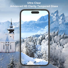 Philips Screen Protector for iPhone 16 Pro Max/ 17 Pro Max, Tempered Glass Film with accessories CF 3-Pack