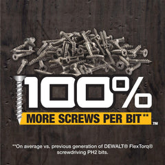 DEWALT 10pcs Extreme FlexTORQ Screwdriver Set DT7274-QZ