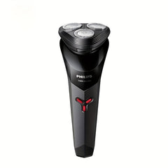 Philips S1113 Men's Electric Shaver - USB Rechargeable, Stainless Steel Blades, Waterproof, 30-45 Min Runtime