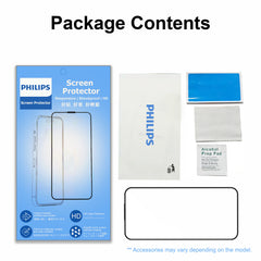 Philips Screen Protector for iPhone Air, Tempered Glass Film with accessories, 9H Hardness, Case-Friendly, 6.5-Inch Display, 2-Pack