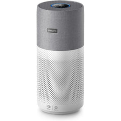Philips Series 3000i Connected Air Purifier with Real Time Air Quality Feedback, Anti-Allergen, Combined HEPA + Carbon Filter Reduces Odours and Gases,Grey/White (AC3033/73)