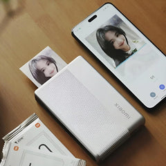 Xiaomi Portable Photo Printer 1S, Wireless Bluetooth 5.2, 50 x 76mm Print Size, Grey
