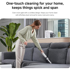 Xiaomi Vacuum Cleaner, Mini Cordless, Powerful Suction, Compact Portable Vacuum, Hand Hold Vacuum, Multi Purposes, Car, Couch, Keyboard, Laptop Cleaning, 30min Long Battery, Crevice&Brush Nozzle AU