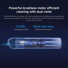 Xiaomi Vacuum Cleaner, Mini Cordless, Powerful Suction, Compact Portable Vacuum, Hand Hold Vacuum, Multi Purposes, Car, Couch, Keyboard, Laptop Cleaning, 30min Long Battery, Crevice&Brush Nozzle AU