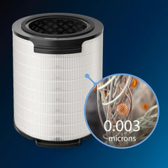 Philips Genuine 3-in-1 filter, NanoProtect HEPA, Active Carbon and Pre-filter, 12 Months lifetime, Compatible with AC1715 & AC1711, Protects you from pollen, dust, pet dander and gases (FY1700/30)