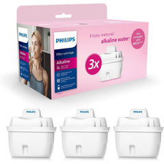 Philips Water Jug Filter Cartridges (3 Pack Alkaline)