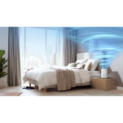 Philips Air Purifier 600 Series, Energy Efficient with Smart Sensor, For allergy sufferers, HEPA filter removes 99.97% of pollutants, Covers up to 44m2, App control, White (AC0651/10)