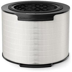 Philips Genuine Replacement Filter Integrated 3-in-1, 12 months lifetime HEPA+Active Carbon+Pre-filter, Filters 99.97% @ 0.003 um, Filters gases & odours, White/Black (FY1700/30)