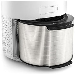 Philips Genuine Replacement Filter Integrated 3-in-1, 12 months lifetime HEPA+Active Carbon+Pre-filter, Filters 99.97% @ 0.003 um, Filters gases & odours, White/Black (FY1700/30)