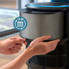 Philips Original Replacement Filter for 4200 Series AC4220 and AC4221, Air Purifiers, HEPA NanoProtect + Active Carbon, 12 Months Lifetime, Black/White (FY4200/30)