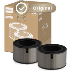 Philips Original Replacement Filter for 4200 Series AC4220 and AC4221, Air Purifiers, HEPA NanoProtect + Active Carbon, 12 Months Lifetime, Black/White (FY4200/30)