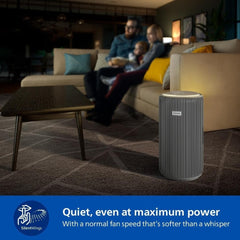 Philips Air Purifier 4200 Series, HEPA NanoProtect + Double Active Carbon Filter, CADR 600m³/h for 156m², Ultra-Quiet, Intelligent and Energy efficient, Silver (AC4220/12)