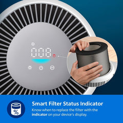 Philips NanoProtect HEPA Filter – Compatible with 900 & 800 Series, Captures 99.97% of Particles, Lasts Up to 1 Year, Sustainable Packaging, Easy to Replace (FY0900/30)