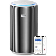 Philips Air Purifier 3200 Series, HEPA NanoProtect + Active Carbon Filter, CADR 520m³/h for 135m² Allergy sufferers, Ultra-quiet, Intelligent and Energy efficient, Silver (AC3220/10)