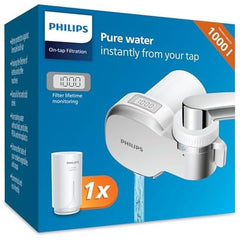Philips Water Ontap Filter AWP3705P1/10 Micro Filtration with Digital Display, 1000 L Filtration Capacity