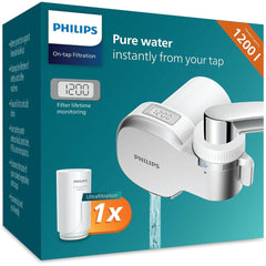 Philips Water Ontap Filter AWP3756P1/10 Ultra Filtration with Digital Display, 1200 L Filter Capacity