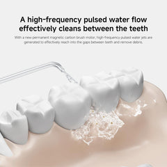 Xiaomi Water Flosser 2-90 Day Battery Life, 3 Cleaning Modes, 200 ml Water Tank, IPX7, Deep Cleaning, USB Charging, Includes Standard & Ortho Nozzle
