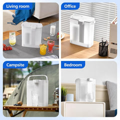Philips Instant Water Filter Powered Pitcher, NSF Certified PFAS Pro Filtration, 3L Water Dispenser, White, ADD5912WH/37