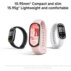 Xiaomi Smart Band 10 Fitness Tracker, 1.72" AMOLED Display, 21-Day Battery Life, 150+ Sports Modes, Heart Rate & Sleep Monitoring, Electronic Compass, 5ATM Waterproof, 2-Year Warranty – Black