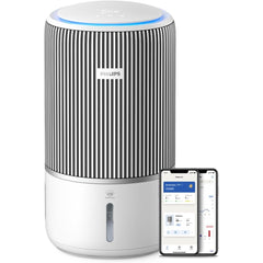 Philips 3400 Series 2-in-1 Air Purifier and Humidifier, HEPA NanoProtect + Active Carbon Filter, Hygienic Humidification at 650ml/h, CADR 300m³/h for 78m² (AC3420/10)