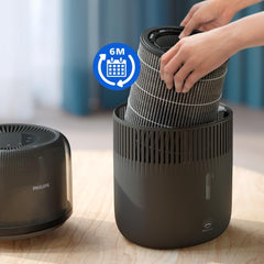 Philips Original NanoCloud Replacement Filter for Humidifiers 4000 & 5000 Series, HU4209 & HU4210, HU5600 &HU5710, 6 Months Lifespan, Pack of 1 (FY5030/00)