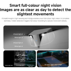 Xiaomi CW100 Dual Lens Outdoor Security Cam, IP66, Local AI Protection, AU