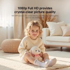 Xiaomi C201 Smart Camera 1080p Full HD, Physical Lens Shutter for Privacy Protection, AI Human Detection & Pet Tracking, Dual-Band Wi-Fi 6, Two-Way Audio, Local AI Processing