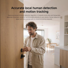 Xiaomi C201 Smart Camera 1080p Full HD, Physical Lens Shutter for Privacy Protection, AI Human Detection & Pet Tracking, Dual-Band Wi-Fi 6, Two-Way Audio, Local AI Processing
