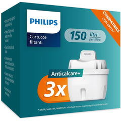 Philips Micro X-Clean Softening+ Filter, 3 Pack 150L
