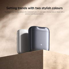 Xiaomi Electric Shaver S200, Compact Smart Sensor Dual Track Curved Foil Detachable Magnetic Head IPX7 Fully Waterproof(Gray)