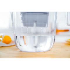 Philips Micro X-Clean Filtration Water Jug, 3.4L Jug, 150L per Filter, Digital Timer, Blue, AWP2953BLTP1/79