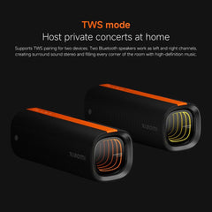 Xiaomi Sound Party NS7,Portable Speaker with 26H Play, 15W Power Bank & TWS Stereo, Professionally Tuned for Immersive Sound, Ideal for Home, Outdoors, Travel