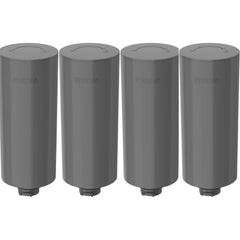 PHILIPS 4 Pack Pro Filter Cartridges ADD569, Replacement Filter Cartridges for Instant Water Filter Pitcher ADD5902 ADD5903 ADD5912 ADD5913, Reduces 57 impurities & 99% of Lead, 1 Filter for 6 Months