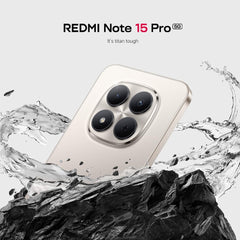 Xiaomi Redmi Note 15 Pro 5G (AU Version), Smartphone 256 GB, 1.5K 120Hz Eye-Care Display, 200MP Ultimate-Clarity AI Camera, 6580mAh Battery, Glacier Blue, Charger Not Included