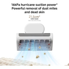 Xiaomi Dust Mite Vacuum Cleaner 2 Pro,16kPa Strong Suction,72000 Taps/Min, 65°C Hot Air, UV-C, Anti-Tangle, 99.9% Sterilization for Beds & Pet Beds AU
