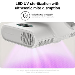 Xiaomi Dust Mite Vacuum Cleaner 2 Pro,16kPa Strong Suction,72000 Taps/Min, 65°C Hot Air, UV-C, Anti-Tangle, 99.9% Sterilization for Beds & Pet Beds AU